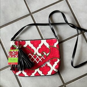 Brighton Love Dove Crossbody Bag with Tassel NWT